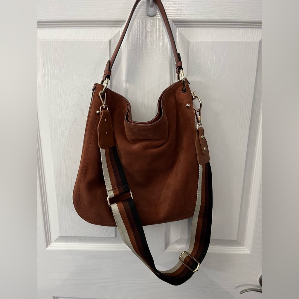Rebecca Minkoff rust colored handbag